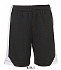 Pantalon Futbol Olimpico Sols - Color Negro/Blanco